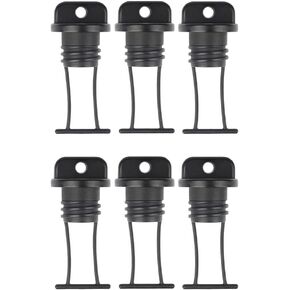 6Pcs Universal Hull Drain Holes Plug for Kayak Canoe Dinghy Boat Scupper Bung Kit