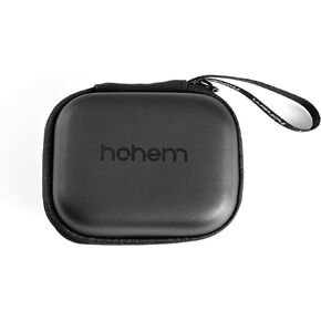hohem Zippered Clamshell Case MIC-01 Lavalier Microphone Electronics, Small Carrying Case for Mic Storage Protective Case