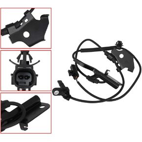 ECCPP Front&Left ABS Wheel Speed Sensor ABS Sensor fit for 2011-2016 for Lexus CT200h 2010-2015 for Toyota Prius Set of 1