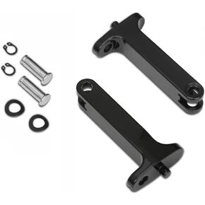 Black Passenger Footpeg Mounting Hook Bracket Fit For Harley Street Glide Flhx Road Glide Road King Flhr 2014-2024