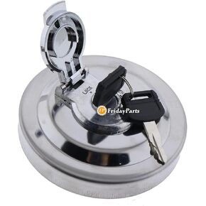 FridayParts Fuel Cap 4188409 Compatible for Hitachi Excavator EX100-2 EX100-3 EX120-2 EX120-3 EX200-2 EX200-3 EX220-2 EX220-3 EX300-2 EX300-3 EX400-3 EX60-2 EX60-3 Replacement