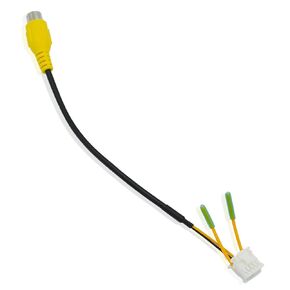 Android Car Stereo Radio RCA Plug 10 Pin Rearview Backup Camera RCA Video Adapter Connector Cable
