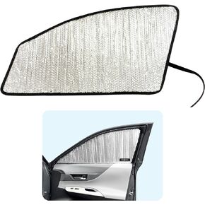 YelloPro Custom Fit Front Windshield Reflective Sunshade for 2021 2022 2023 2024 Toyota Venza SUV, LE, XLE, Limited, Sun Shade Protector Accessories [Made in USA]