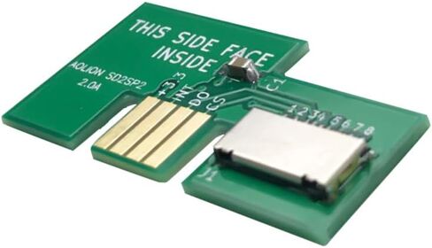 1Pcs Micro SD Card TF Card Adapter SD2SP2 Card Reader for Game Cube Serial Port 2 SDLoad SDL in Saudi Arabia