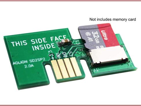 1Pcs Micro SD Card TF Card Adapter SD2SP2 Card Reader for Game Cube Serial Port 2 SDLoad SDL in Saudi Arabia
