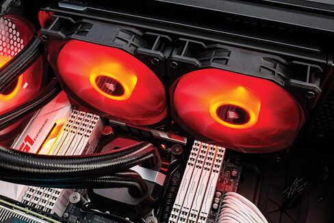 CORSAIR AF140 LED Low Noise Cooling Fan, Single Pack - Red,CO-9050086-WW in Saudi Arabia