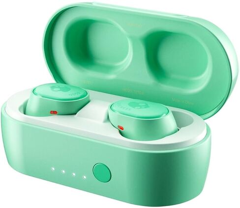 Skullcandy Sesh Evo True Wireless Earbuds - Bluetooth in-Ear Headphones with Charging Plug (Pure Mint) in Saudi Arabia
