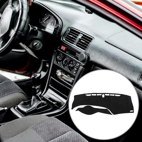 X AUTOHAUX Car Dashboard Cover Nonslip Mat Protector Carpet for Honda Civic 9th 2012 2014 2015 in Saudi Arabia