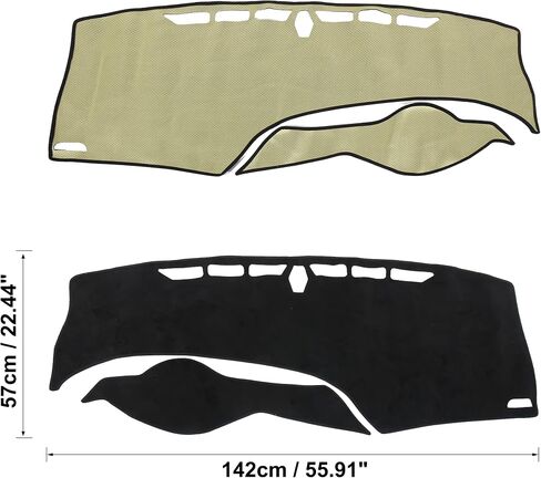 X AUTOHAUX Car Dashboard Cover Nonslip Mat Protector Carpet for Honda Civic 9th 2012 2014 2015 in Saudi Arabia
