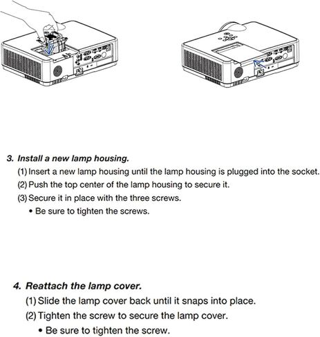 NP47LP Replacement Projector Lamp Module for NEC Projector (Original Factory Bulb Inside) in Kuwait
