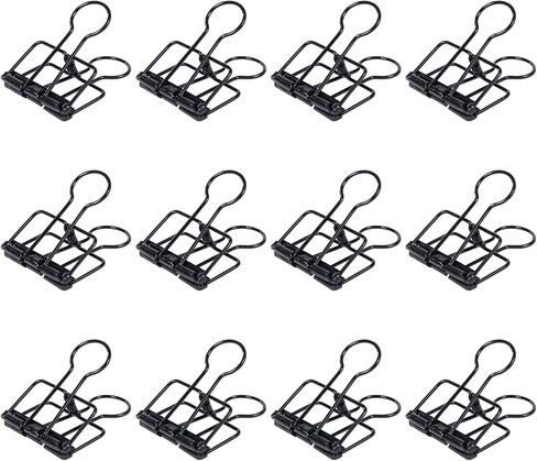 Binder, Stainless Steel Binder, Various Sizes Office Binder, Binder Clips,Binder Clip,mediumcute Binder, School Personal File organizing Sorting Professional Work(Medium-Sized, Rose Gold) in Saudi Arabia