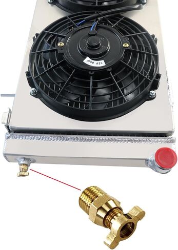 مشعاع Pro 3 Row Core من الألومنيوم KKS1193 + مروحة 3 × 9 بوصة مع كفن + مجموعة أسلاك ترموستات/مرحل لـ 1984-2001 85 86 87 88 89 90 91 92 93 94 95 96 97 98 99 00 Jeep Cherokee XJ/Jeep Comanche in Saudi Arabia