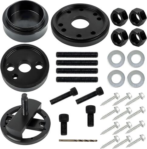 Front+Rear Crankshaft Seal Remover & Installer With Wear Sleeve Installer Tool Set Compatible with Cummins 3.9L 5.9L 6.7L ST-224C 3824078 5395259 2063800090 3164660 1338 5046 in Saudi Arabia