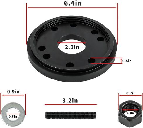 Front+Rear Crankshaft Seal Remover & Installer With Wear Sleeve Installer Tool Set Compatible with Cummins 3.9L 5.9L 6.7L ST-224C 3824078 5395259 2063800090 3164660 1338 5046 in Saudi Arabia
