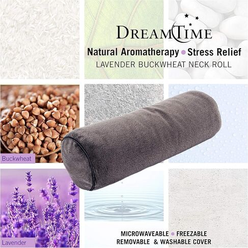 Comfort Neck Wrap Soothing Aromatherapy Perfect for Pain Relief Lavender and Peppermint, Green, 1 Count in Saudi Arabia