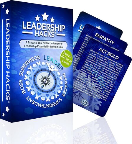 Leadership Hacks – Leadership Gift - A 52 Week Leadership Training Program for Empowering Leaders Based On Top Selling Leadership Books - It’s The Manager, Atomic Habits, Leaders Eat Last in Saudi Arabia