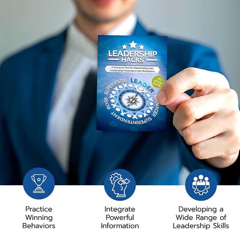 Leadership Hacks – Leadership Gift - A 52 Week Leadership Training Program for Empowering Leaders Based On Top Selling Leadership Books - It’s The Manager, Atomic Habits, Leaders Eat Last in Saudi Arabia