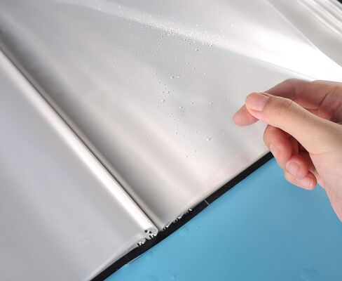 100-Pocket Protector Presentation Book, A4 Size, 200-Page Capacity Available for Report Sheets Artworks Music Sheet,Clippings (Sky Blue - 100) in Kuwait