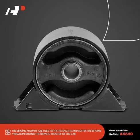 A-Premium Front and Rear Engine Motor Mount Kit Compatible with Mitsubishi Lancer 2004-2006, Outlander 2006, 2.4L, Automatic Transmission, 2-PC Set, Replace# MN100289, MR554541 in Saudi Arabia
