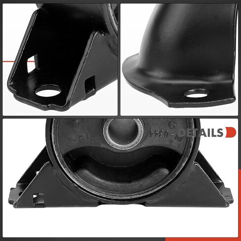 A-Premium Front and Rear Engine Motor Mount Kit Compatible with Mitsubishi Lancer 2004-2006, Outlander 2006, 2.4L, Automatic Transmission, 2-PC Set, Replace# MN100289, MR554541 in Saudi Arabia
