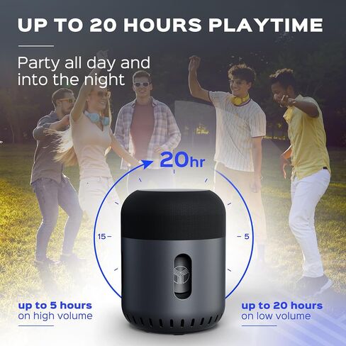 TREBLAB HD-360 Portable Bluetooth Speaker - Powerful 5-Driver System w/Subwoofer and 8 Bass Radiators, Loud 360° Surround Sound, 90W Stereo, 20H Playtime, IPX4 Waterproof Wireless Speakers (Renewed) in Saudi Arabia