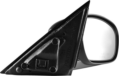 Dependable Direct Right Passenger Side Textured Side View Mirror for 2005-2008 Dodge Magnum, 2006-2010 Dodge Charger, 2007-2010 Chrysler 300 - Power Operated, Non-Folding - Parts Link #: CH1321294 in Saudi Arabia