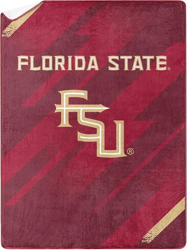 Northwest NCAA Silk Touch Sherpa Throw Blanket 60X80, Florida State Seminoles in Kuwait