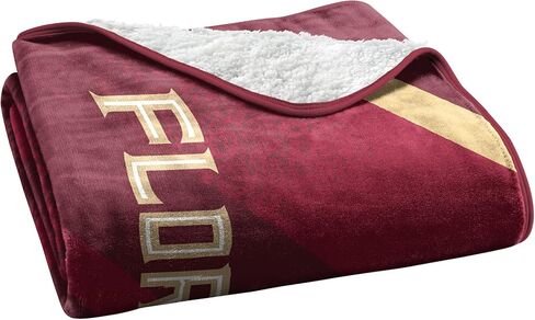 Northwest NCAA Silk Touch Sherpa Throw Blanket 60X80, Florida State Seminoles in Kuwait