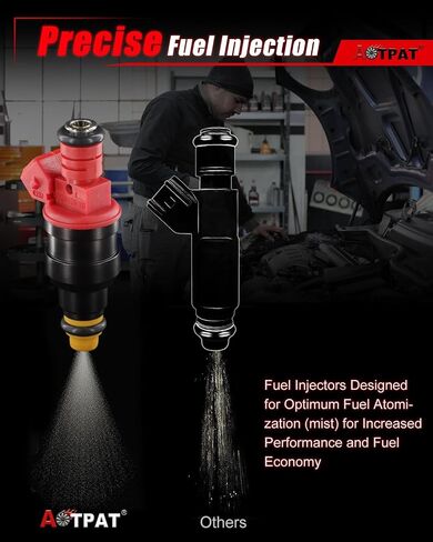 Fuel Injectors Fits for:-Ford Aerostar Explorer 4.0L 1996,Ranger/Explorer 4.0L 1993-1996,for:-Mazda Navajo B4000 4.0L 1993 1994 1995 1996 1997 OE# 0280150931, 822-12111(6PCS) in Saudi Arabia