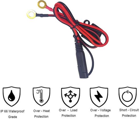 موصل SAE إلى مجموعة الأسلاك الطرفية الحلقية مع قابس SAE قطعتين in Kuwait