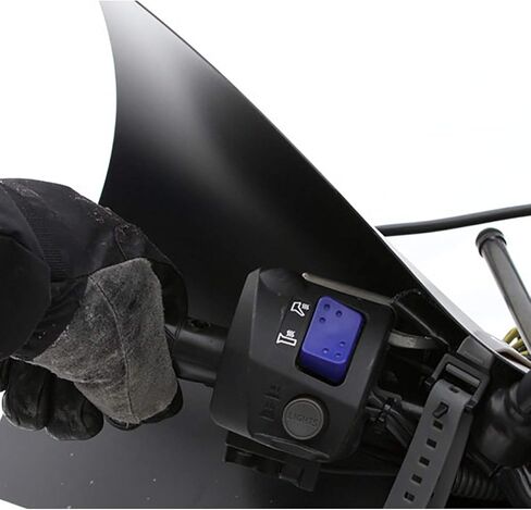 Giant Loop Bushwackers Handguards, Plastic Black Motorcycle Hand Guards, Suitable for Dirt Bikes, Street Bikes, Snow Bikes, ATVs, Snowmobiles & More (Topographic) in Saudi Arabia
