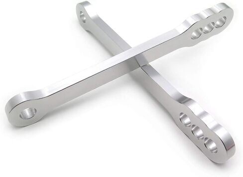 HTTMT MT011-SR Bike Silver Lowering Links Compatible with 2003 2004 2005 Yzf R6 Yzf-R6 in Saudi Arabia