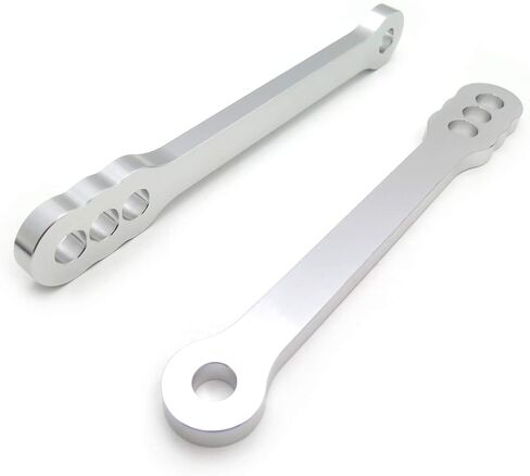 HTTMT MT011-SR Bike Silver Lowering Links Compatible with 2003 2004 2005 Yzf R6 Yzf-R6 in Saudi Arabia