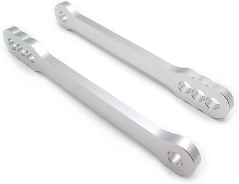 HTTMT MT011-SR Bike Silver Lowering Links Compatible with 2003 2004 2005 Yzf R6 Yzf-R6 in Saudi Arabia