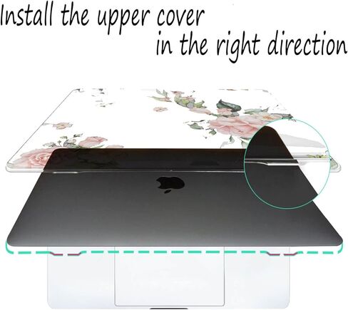 حافظة Feams صلبة لجهاز MacBook Pro 13 بوصة 2023 2022 2020-2016 تم إصدار رقم الموديل A2338 A2289 A2159 A2251 A1989 A1708 A1706 مع غطاء لوحة المفاتيح، مجردة in Kuwait