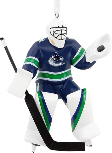 Hallmark NHL Vancouver Canucks Goalie Christmas Ornament in Saudi Arabia