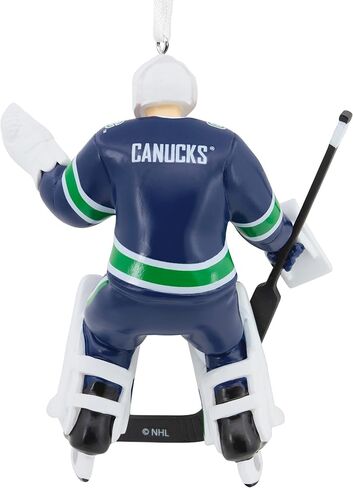Hallmark NHL Vancouver Canucks Goalie Christmas Ornament in Saudi Arabia
