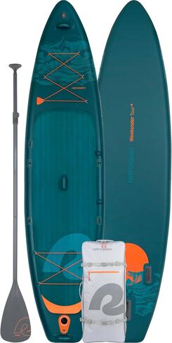 Retrospec Weekender Tour 11’6 Inflatable Stand Up Touring Paddle Board Includes Paddle, Pump and iSUP Accessories Puncture Resistant, Lightweight Inflatable Paddle Board in Saudi Arabia