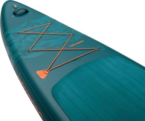 Retrospec Weekender Tour 11’6 Inflatable Stand Up Touring Paddle Board Includes Paddle, Pump and iSUP Accessories Puncture Resistant, Lightweight Inflatable Paddle Board in Saudi Arabia