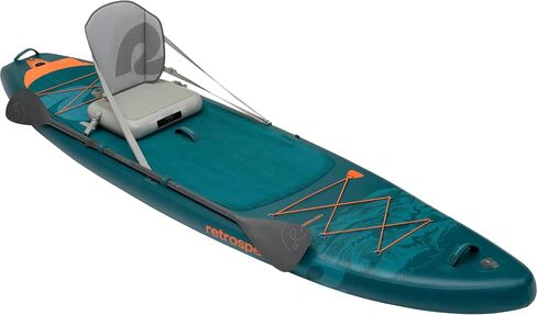 Retrospec Weekender Tour 11’6 Inflatable Stand Up Touring Paddle Board Includes Paddle, Pump and iSUP Accessories Puncture Resistant, Lightweight Inflatable Paddle Board in Saudi Arabia