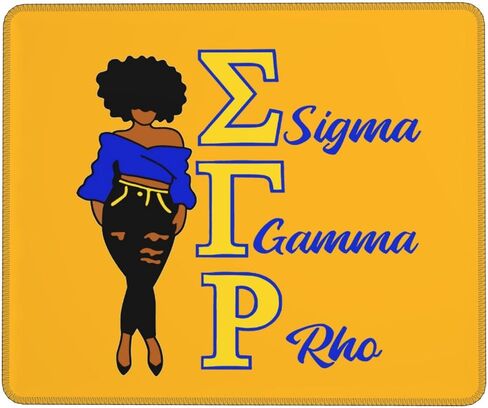 لوحة ماوس سيجما جاما Rho Sorority Paraphernalia قاعدة مطاطية مضادة للانزلاق للكمبيوتر المحمول المكتبي in Kuwait
