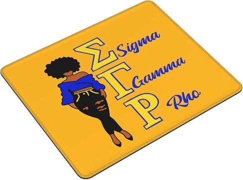 لوحة ماوس سيجما جاما Rho Sorority Paraphernalia قاعدة مطاطية مضادة للانزلاق للكمبيوتر المحمول المكتبي in Kuwait
