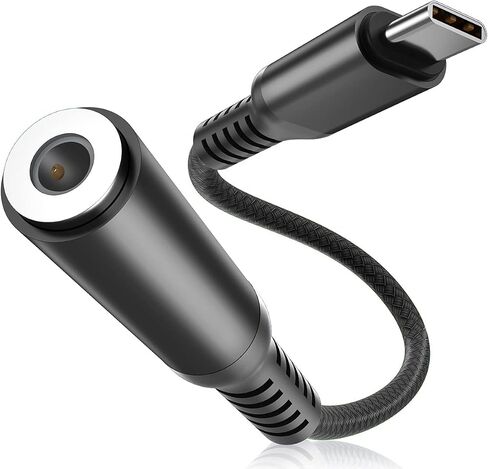 USB C to 3.5mm Adapter,Type C 1/8 Inch Headphone Jack Audio Aux Converter for Samsung Galaxy A53,S20 S21 S22 Ultra Plus Note 10 20,Google Pixel 5 XL,iPad Pro Air 4 4th 5th 2021 Mini 6 6th Generation in Saudi Arabia