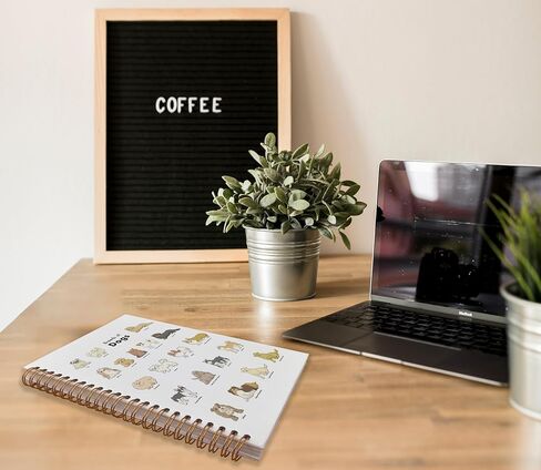 Dog Notebook, Dog Journal, Gifts for Dog Lovers, Dog Mom Gifts, Dog Owner Gifts, Cute Notebook, Spiral Notebook 5.5x8.3 in Saudi Arabia