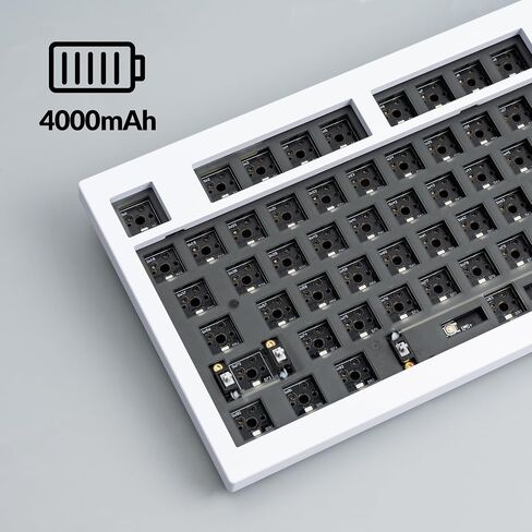 لوحة مفاتيح ميكانيكية Keychron Q5 Pro مخصصة QMK/VIA ميكانيكية هيكلية، تخطيط 96% مع تصميم بحشية مزدوجة بمقبض قابل للبرمجة، إضاءة خلفية RGB قابلة للتبديل السريع متوافقة مع نظام التشغيل Mac Windows Linux - أسود in Kuwait