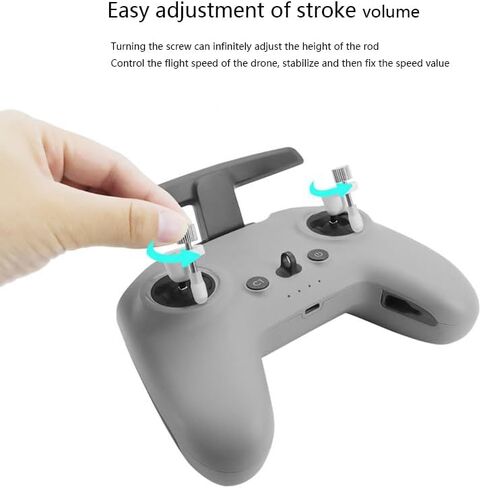 عصا تحكم Mini 4 Pro/Mini 3 Pro + حامل مثبت سرعة عصا التحكم لـ DJI Mini 4 Pro/Mini 3 pro RC-N1/DJI RC 2 ملحقات وحدة التحكم في سرعة الروك in Kuwait