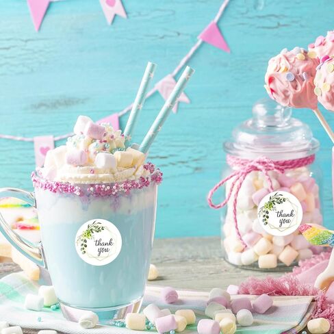 1500 قطعة من ملصقات شكرًا لك الصغيرة، ملصقات زهور لطيفة مقاس 1 بوصة للأظرف، ملصقات شكرًا لك على التغليف، 3 لفات من تصميمات الزهور، 8 ملصقات لأعياد الميلاد، وتغليف هدايا الحفلات in Kuwait