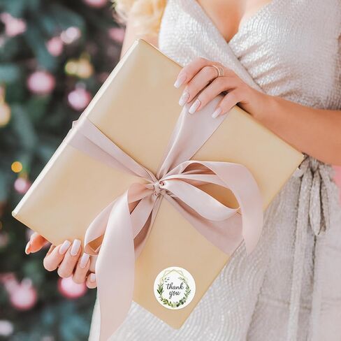 1500 قطعة من ملصقات شكرًا لك الصغيرة، ملصقات زهور لطيفة مقاس 1 بوصة للأظرف، ملصقات شكرًا لك على التغليف، 3 لفات من تصميمات الزهور، 8 ملصقات لأعياد الميلاد، وتغليف هدايا الحفلات in Kuwait