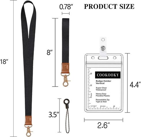 Lanyards Keychain Wrist Wristlet Strap Key Chain id Holder and Lanyards for ID Badges in Saudi Arabia