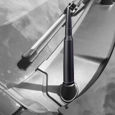 Truck Antenna for Nissan Frontier (1998-2021), Nissan Frontier Antenna - Internal Conductive Coil - 304 Stainless Steel Threading - Anti-Scratch Metallic Paint in Kuwait